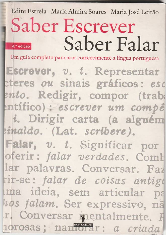 Saber escrever saber falar