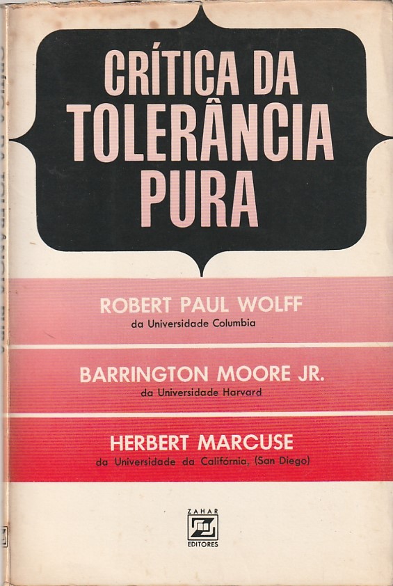 Crítica da tolerância pura