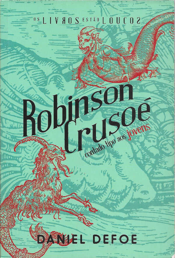 Robinson Crusoé contado tipo aos jovens