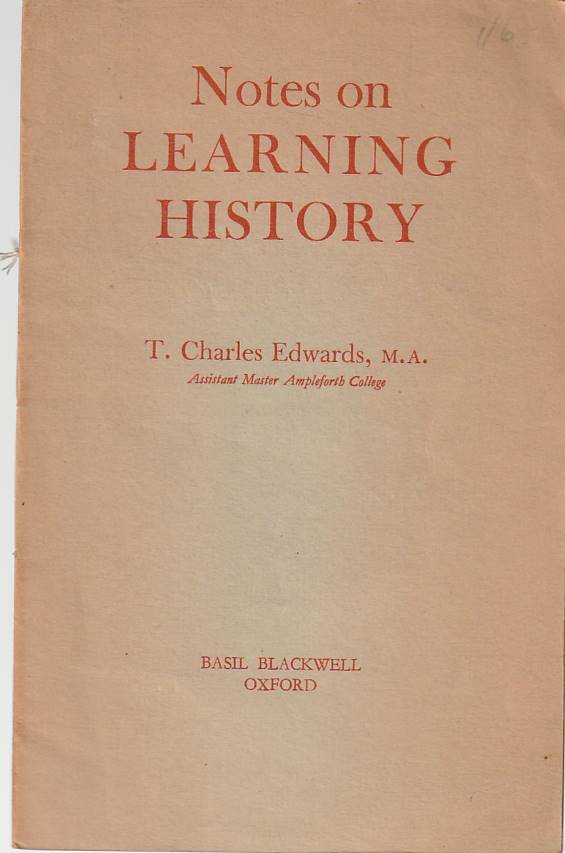 Notes on learning History
