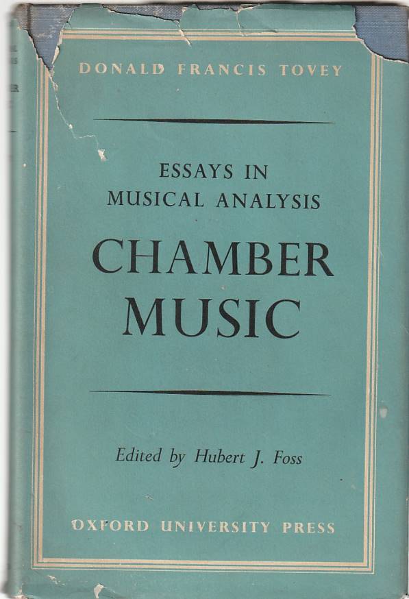 Essays in musical analysis – Chamber Music