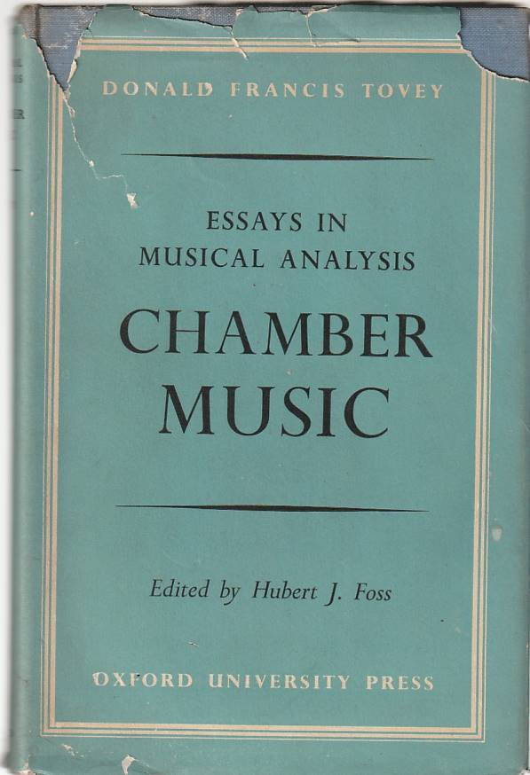 Essays in musical analysis – Chamber Music