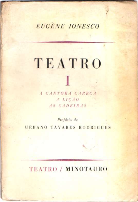 Teatro I – A cantora careca – A lição – As cadeiras