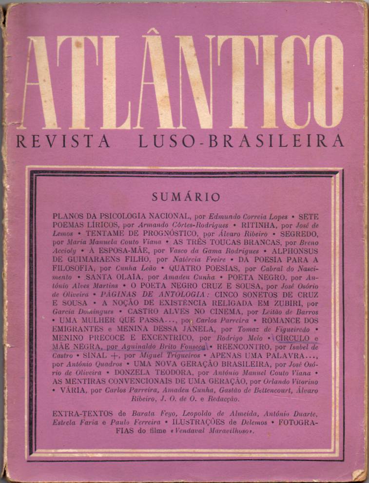Atlântico – Revista Luso-Brasileira Nova Série Nº 7