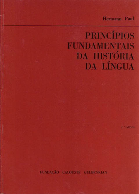 Princípios fundamentais da história da língua