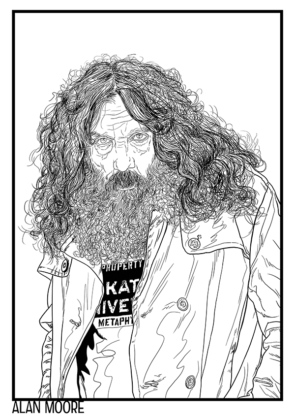 Alan Moore A3