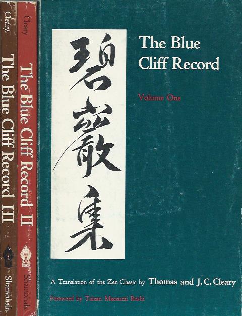 The Blue Cliff Record – 3 volumes