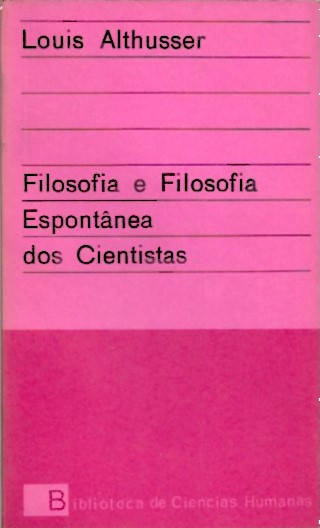 Filosofia e filosofia espontânea dos cientistas