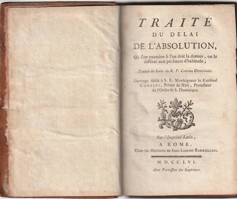 Traité du delai de l'absolution