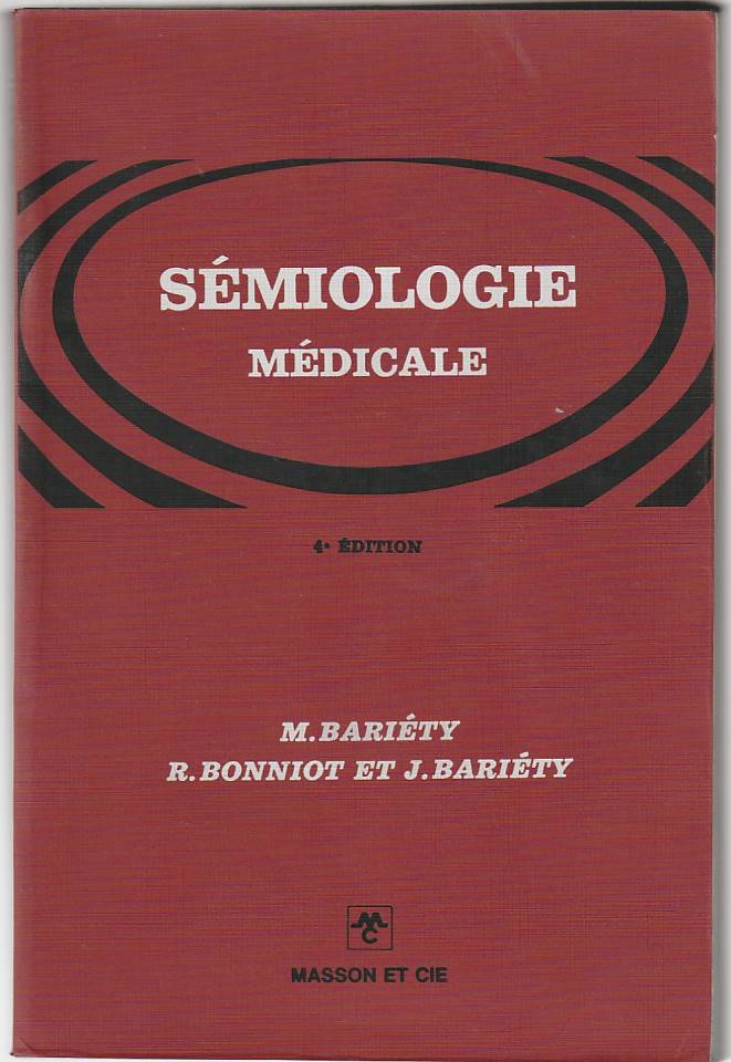 Sémiologie médicale – 4eme. Édition