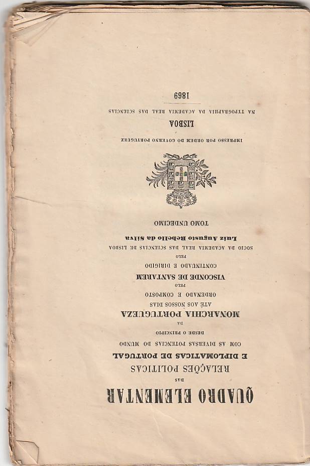 Quadro elementar das relações políticas e diplomáticas de Portugal Tomo 11
