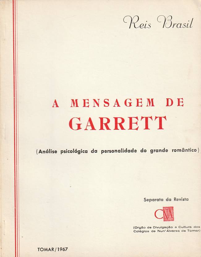 A mensagem de Garrett