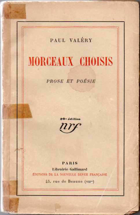 Morceaux choisis – Prose et poésie