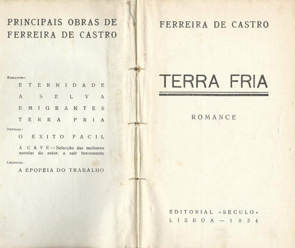 Terra fria (1ª ed.)