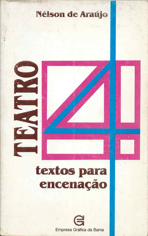 Teatro – 4 textos para encenação