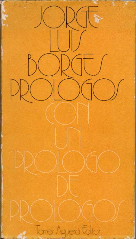 Prólogos – Con un prólogo de prólogos (1ª ed.)