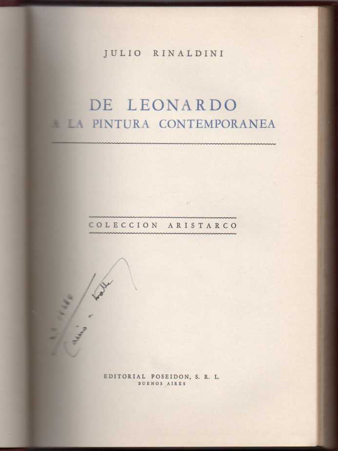 De Leonardo a la pintura contemporanea