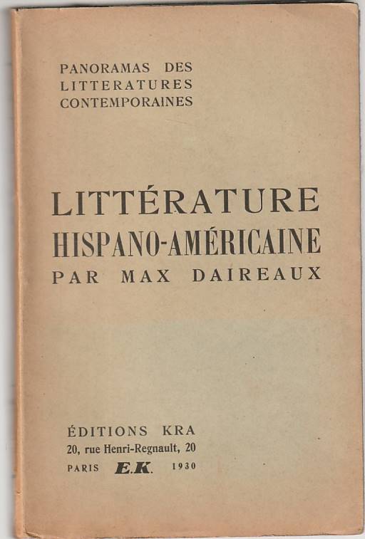 Littérature Hispano-Américaine