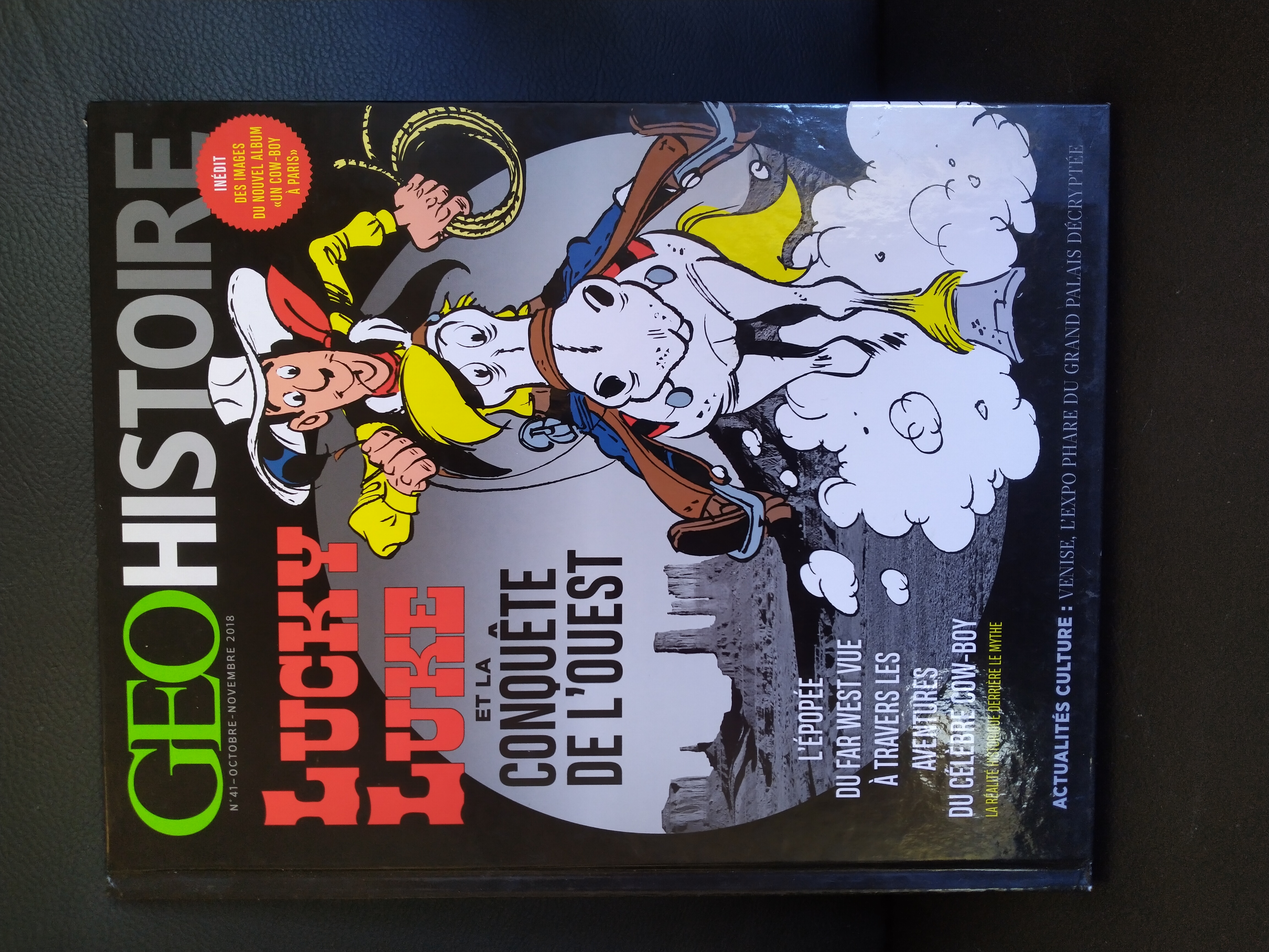 Lucky Luke at la conquête de l'Ouest – GeoHistoire nº 41 