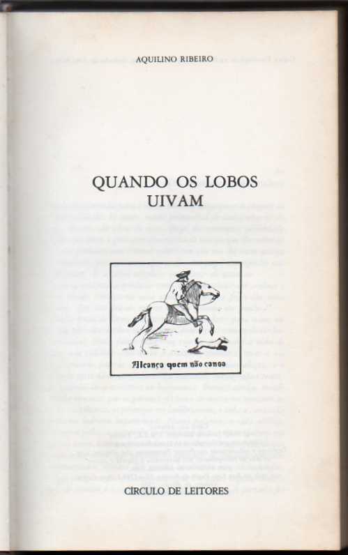 Quando os lobos uivam (CL)