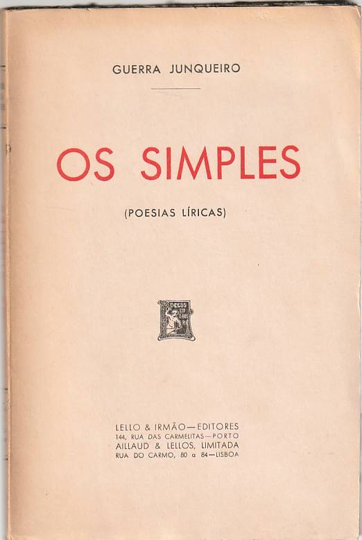 Os simples – Poesias líricas