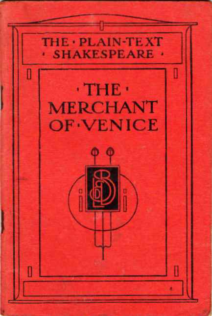 The merchant of Venice – Plain-text Shakespeare
