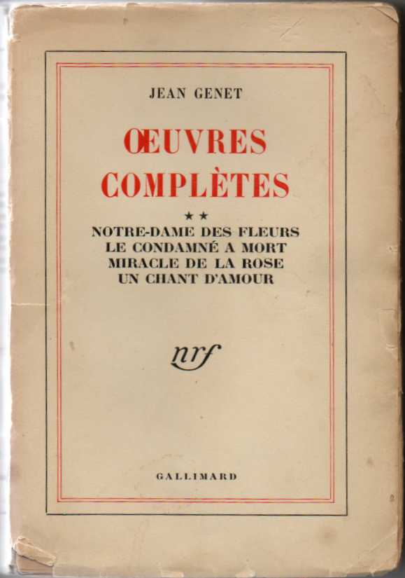 Jean Genet – Oeuvres complètes 2