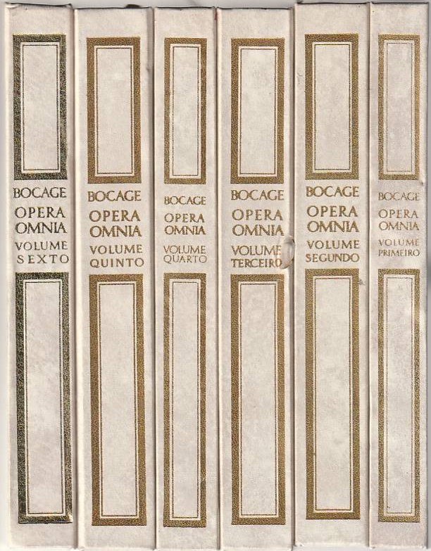 Bocage – Opera Omnia – 6 volumes