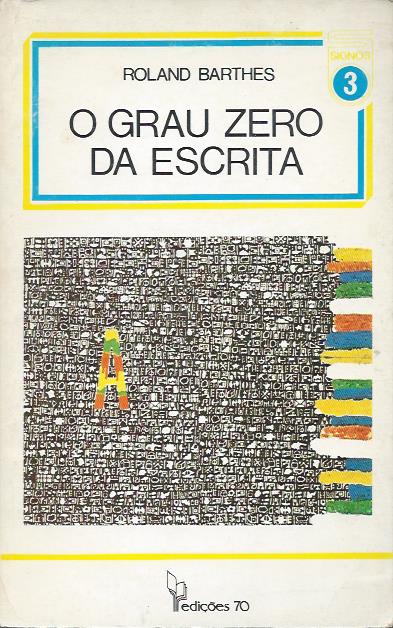 O grau zero da escrita