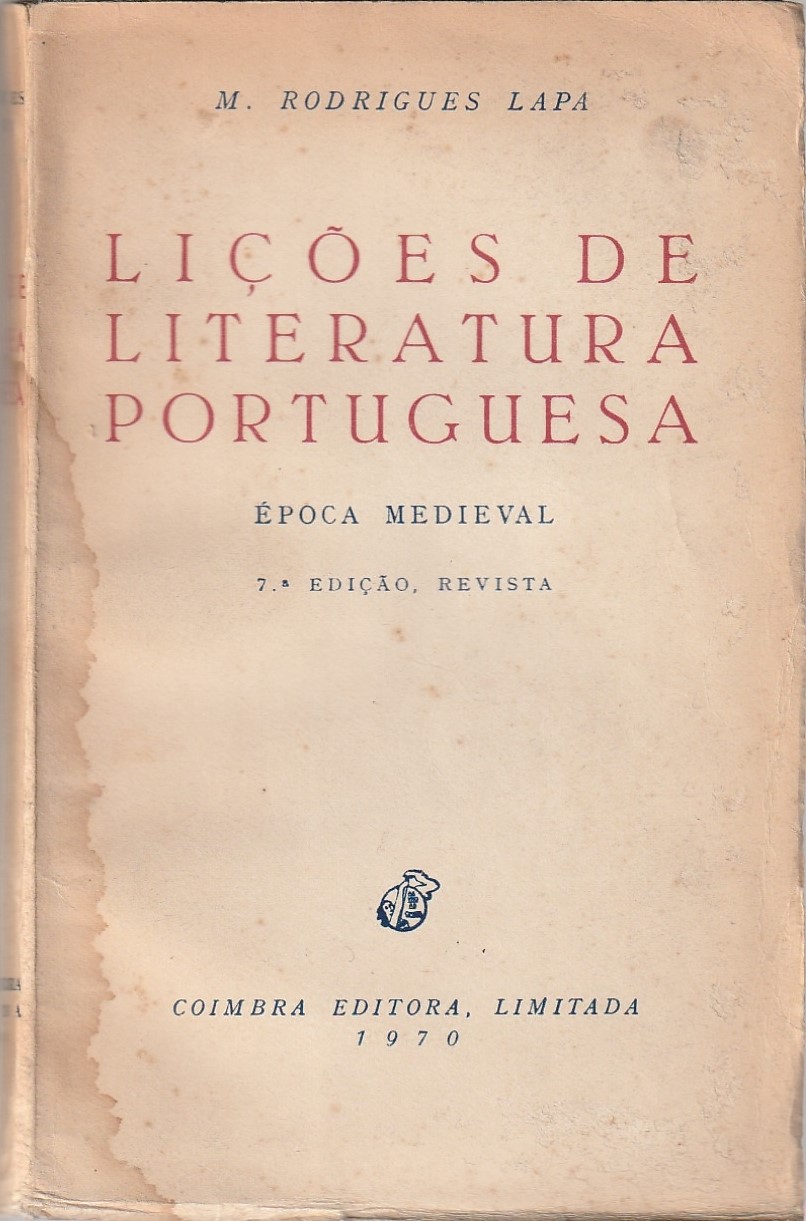 Lições de literatura portuguesa – Época medieval