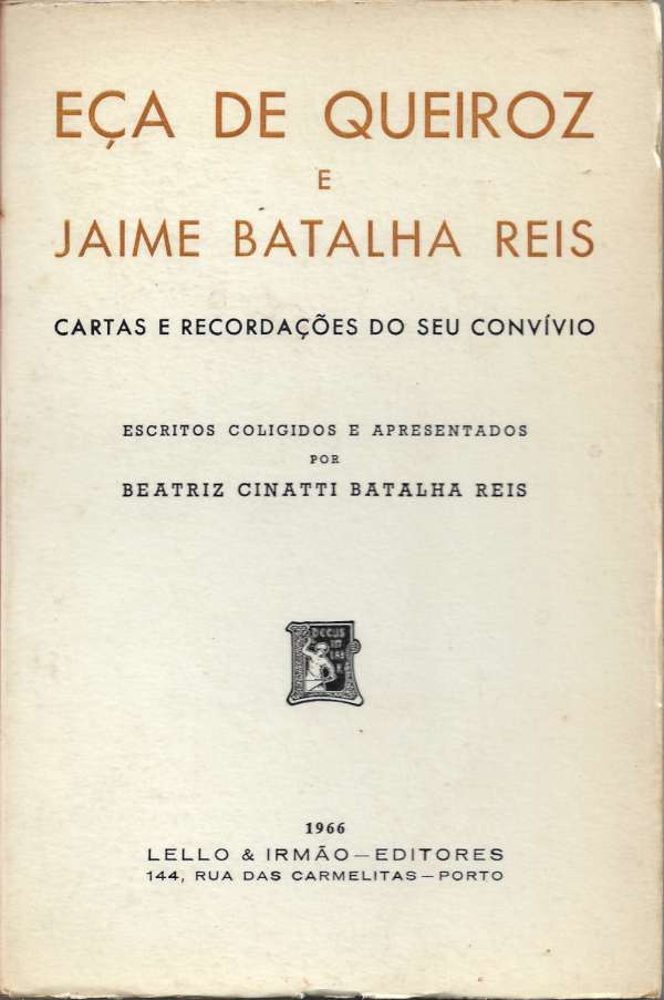 Cartas e recordações do seu convívio