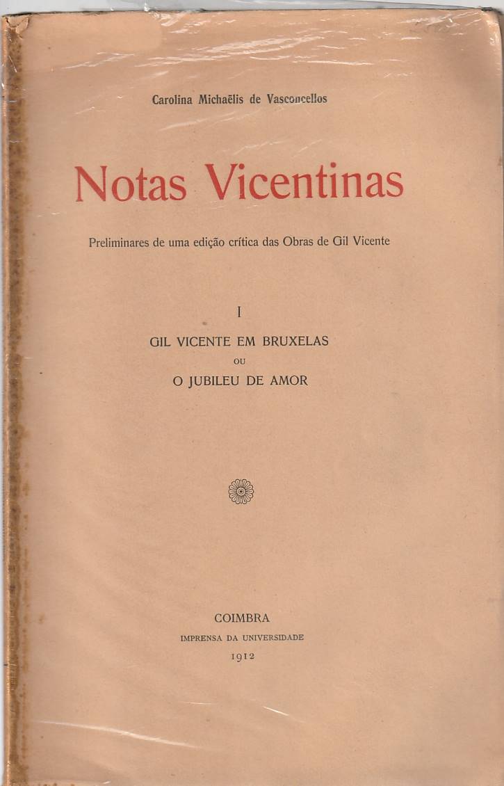 Notas Vicentinas I e II