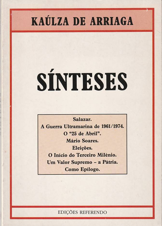 Sínteses - Kaúlza de Arriaga