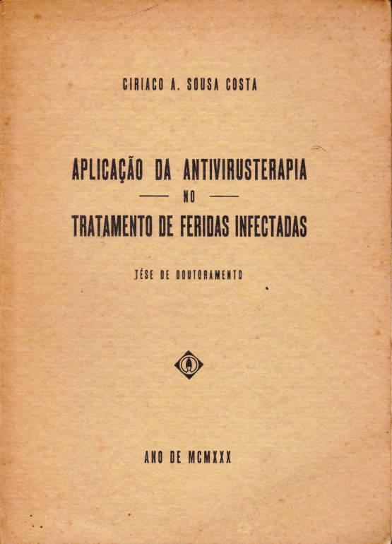 Aplicação da antivirusterapia no tratamento de feridas infectadas