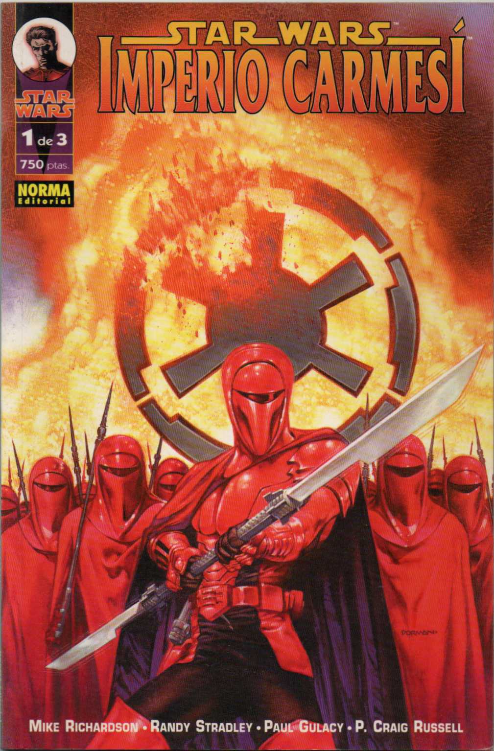 Star Wars – Imperio Carmesí – 3 vols. (Em Castelhano)