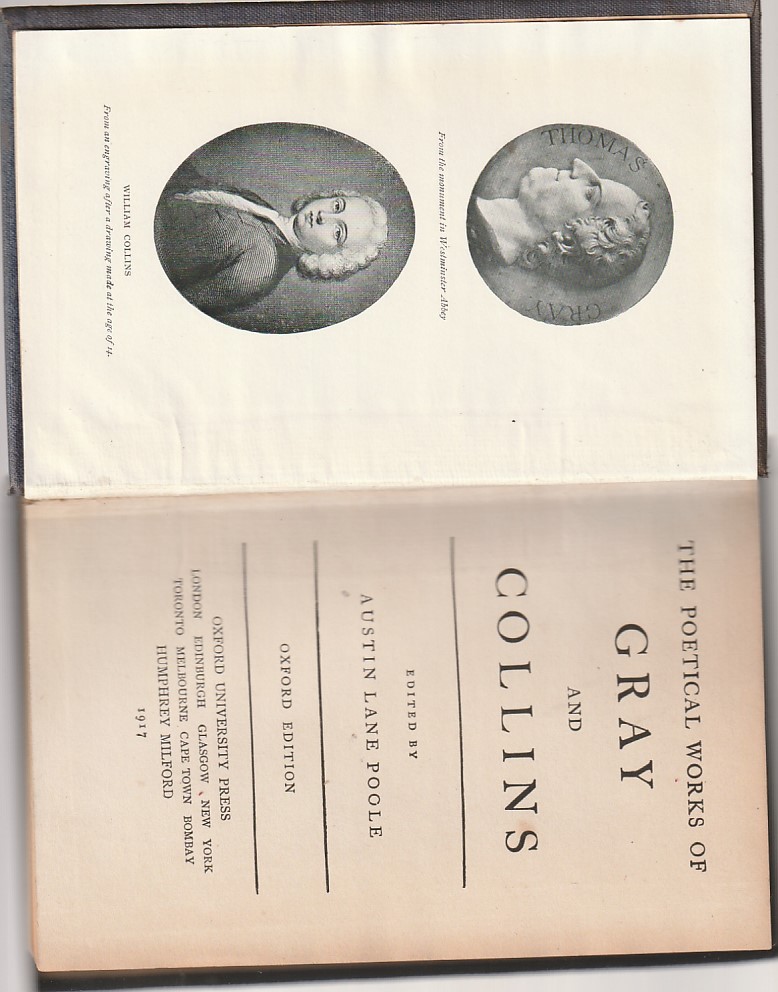 The poetical works of Gray and Collins