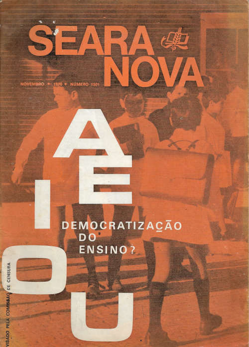 Revista Seara Nova Nº 1501 Novembro 1970