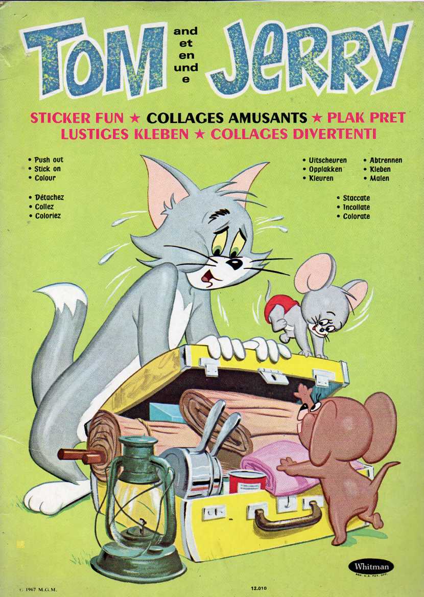 Tom e Jerry – Sticker fun
