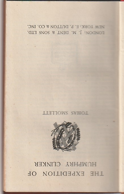 The expedition of Humphry Clinker