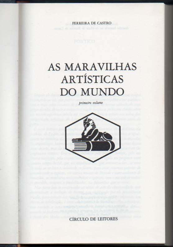 As maravilhas artísticas do mundo – 3 volumes