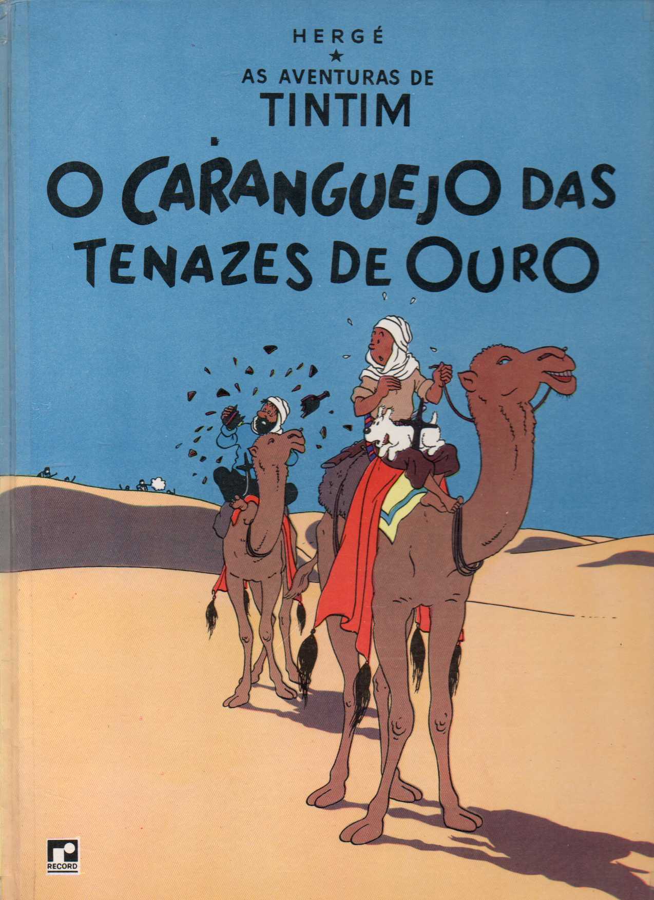 Tintim - O caranguejo das tenazes de ouro (Ed. Record)