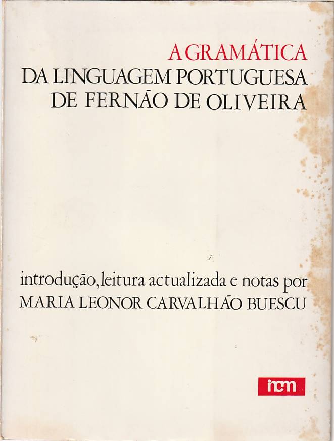 A gramática da linguagem portuguesa de Fernão de Oliveira