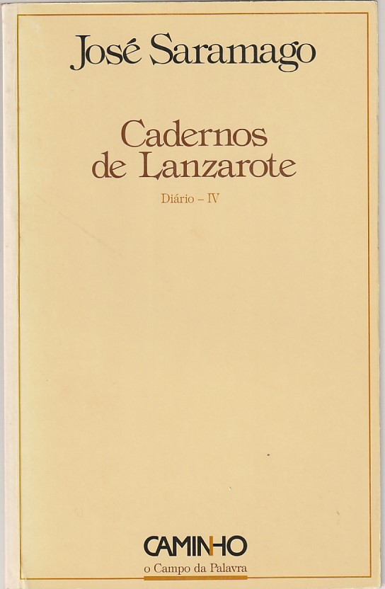 Cadernos de Lanzarote – Diário IV (1ª ed.)