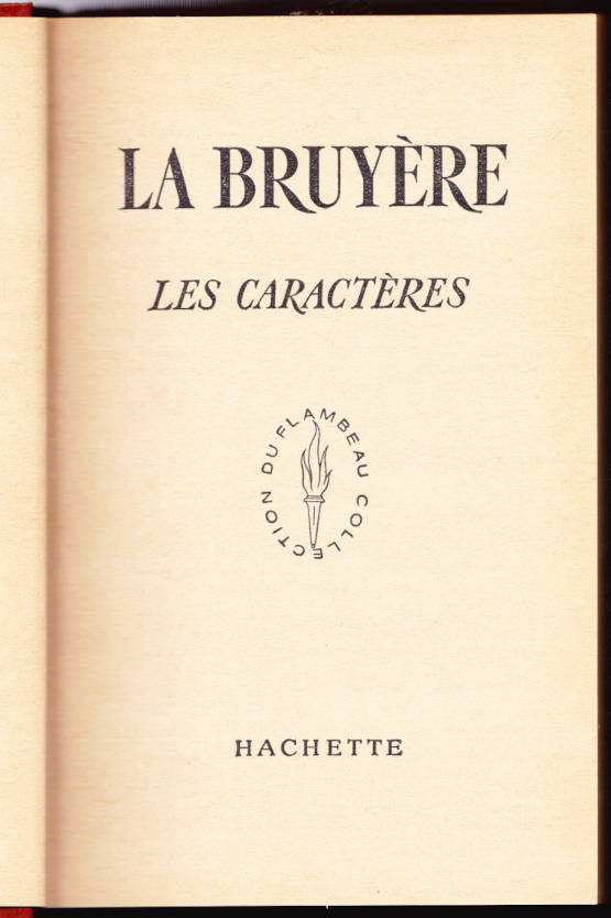 Les caractères