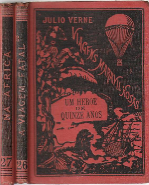 Um heroe de quinze anos – 2 volumes