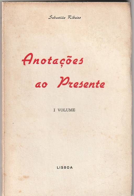 Anotações ao presente Vol. 1