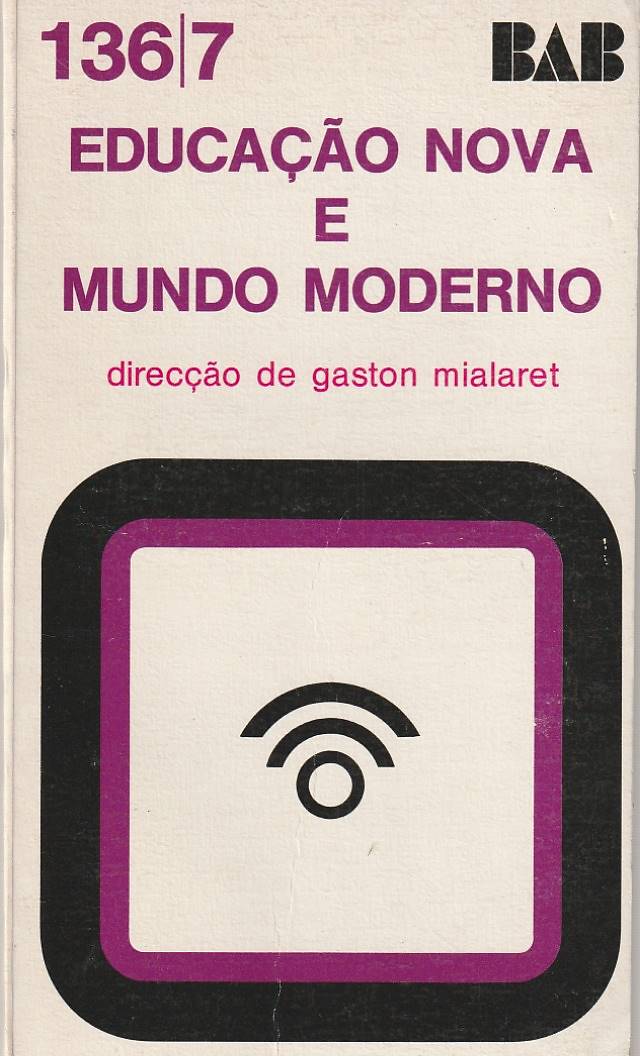 Educação nova e mundo moderno