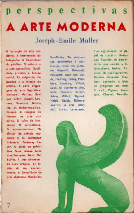 A arte moderna – Joseph-Emile Muller