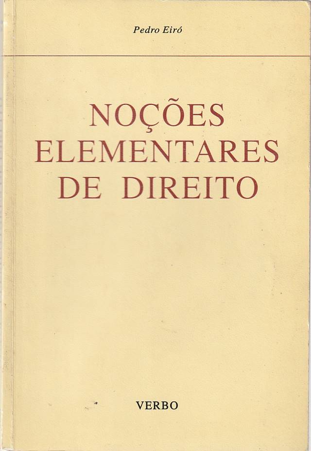 Noções elementares de Direito