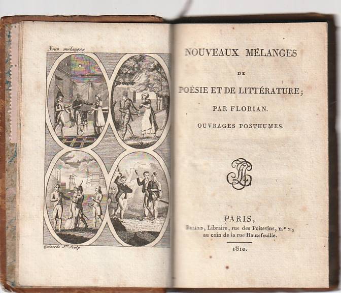 Nouveaux mélanges de poèsie et de littérature 